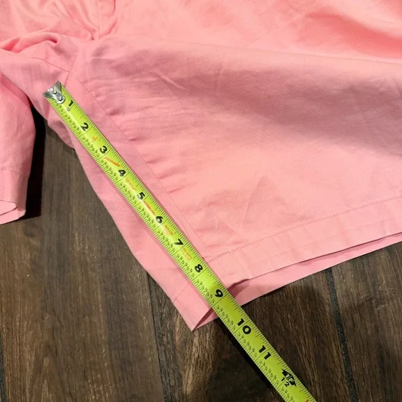 Polo Golf Ralph Lauren Mens 40 Pink Fairway Fit Pleated Cotton Stretch Shorts - Picture 8 of 9